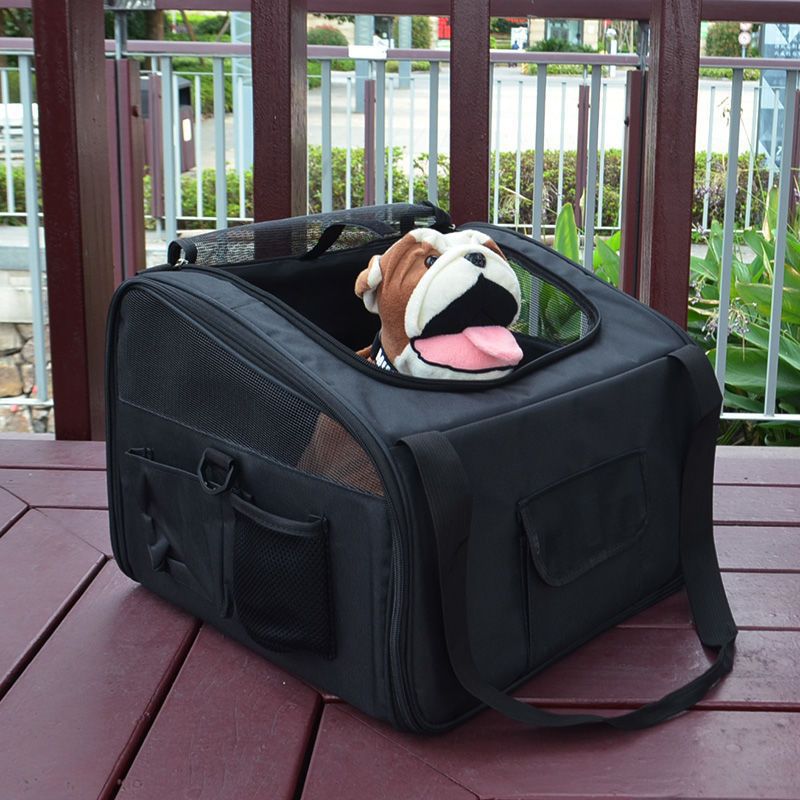 Portable Pet Backpack Diaper Style Travel Carry Bag