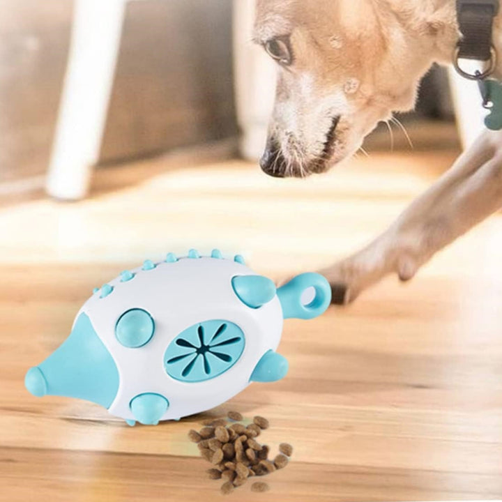 Pet Puzzle Treat Dispensing Squeaky Ball Bite-Resistant Toy
