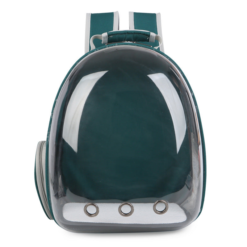 Transparent Space Style Portable Pet Backpack Travel Carrier Bag