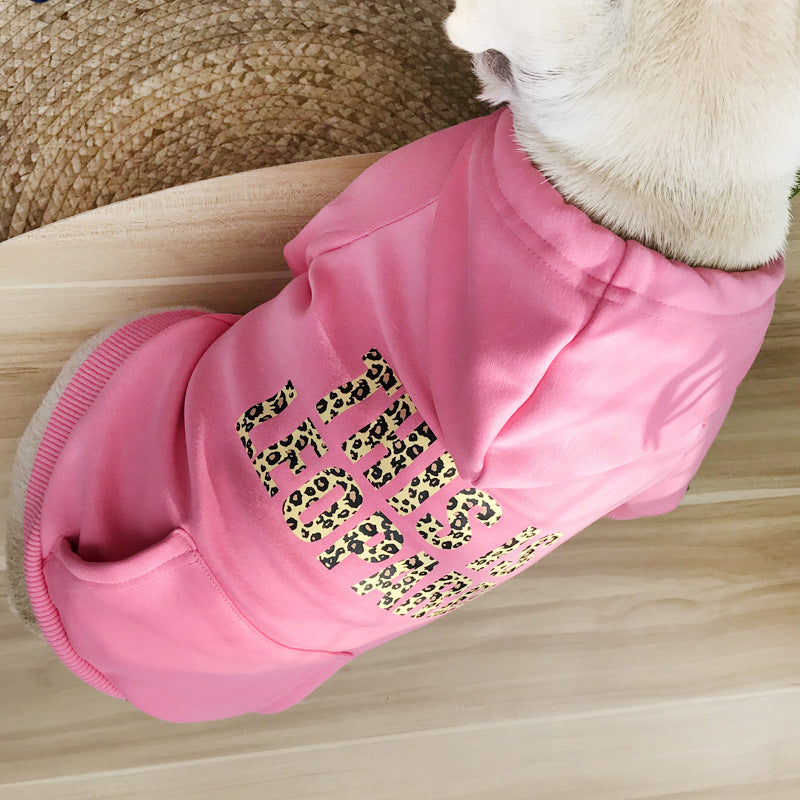 Warm Pet Fleece Sweater Cozy Winter Clothing
