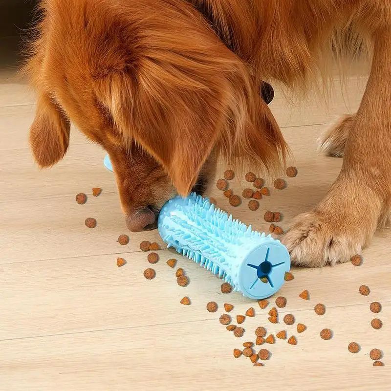 Pet Chew Ball Interactive Puzzle Food Dispenser Tug Toy