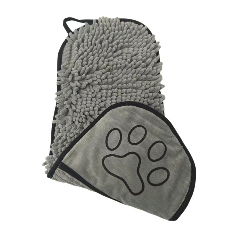 Quick Dry Pet Bath Towel Absorbent Bathing Cloth