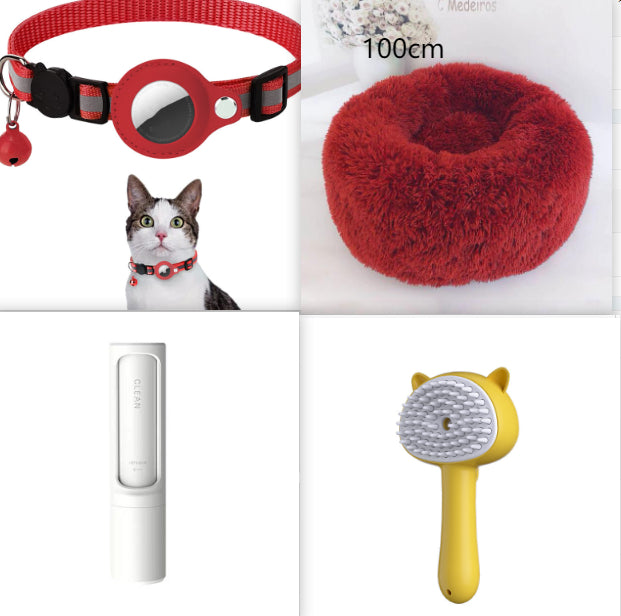 Rechargeable Mist Grooming Self Cleaning Pet Brush