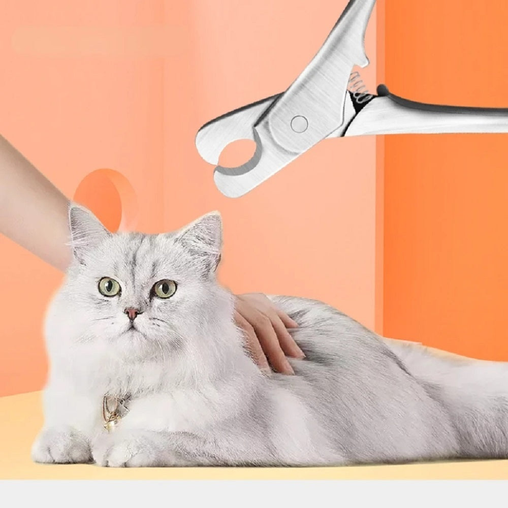 Pet Nail Clipper Safety Stainless Steel Grooming Tool