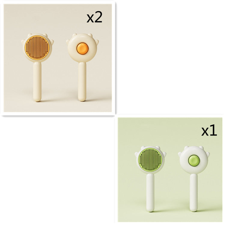 Pet Massage Grooming Comb Hair Removal Cleaning Tool