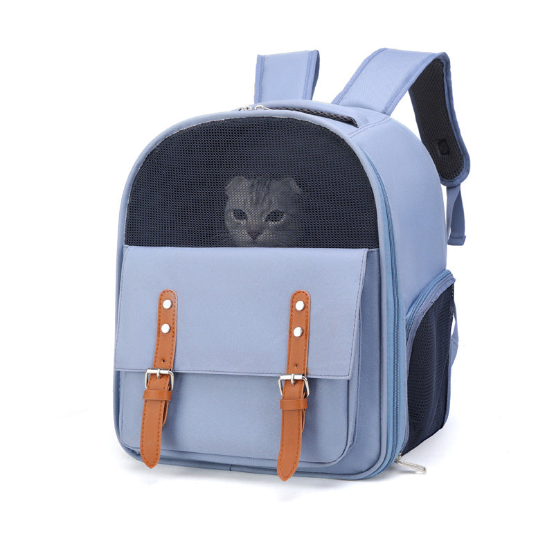 Outdoor Portable Breathable Pet Backpack Travel Carrier Bag
