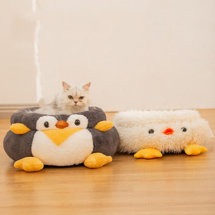 Warm Winter Deep Sleep Pet Nest Bed
