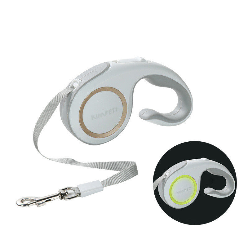 Automatic Retractable Pet Leash Durable Smooth Control System