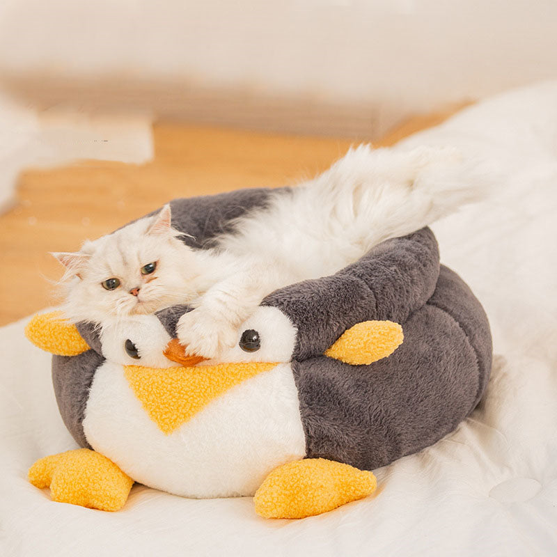 Warm Winter Deep Sleep Pet Nest Bed