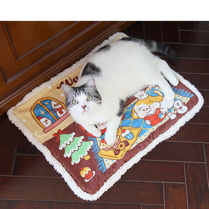 Winter Plush Deep Sleep Pet Nest Bed