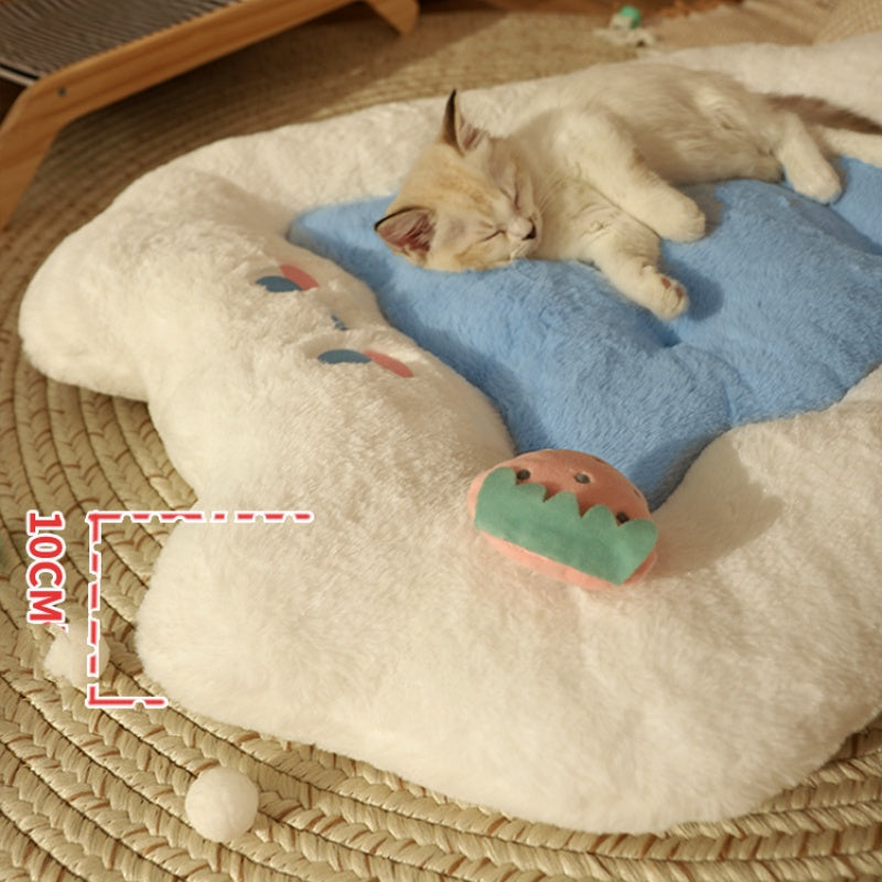 All Season Warm Plush Pet Sleeping Pad Bed