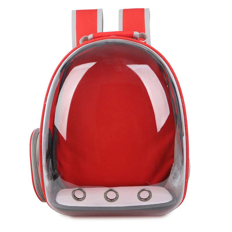 Transparent Space Style Portable Pet Backpack Travel Carrier Bag