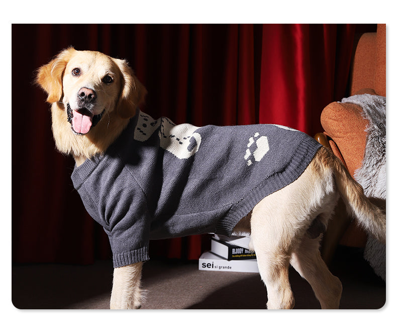 Pet Winter Thick Sweater Warm Large Size Clothing