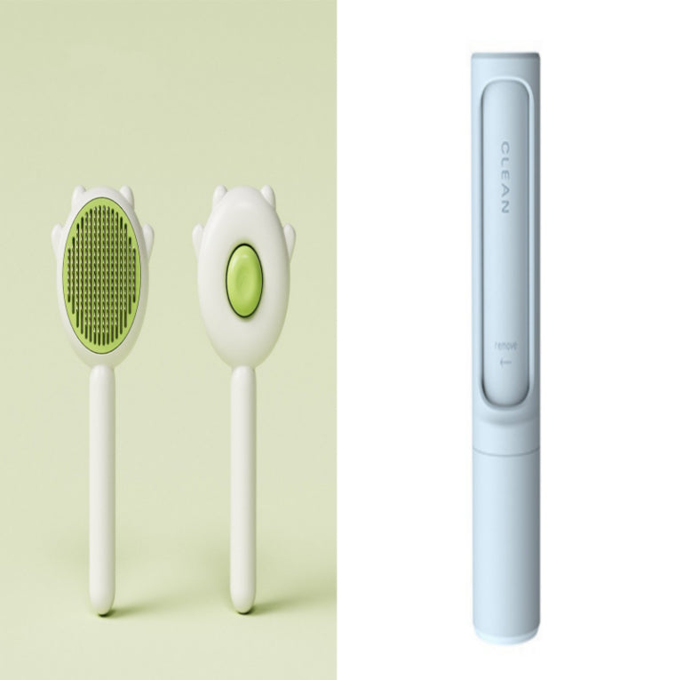 Pet Massage Grooming Comb Hair Removal Cleaning Tool
