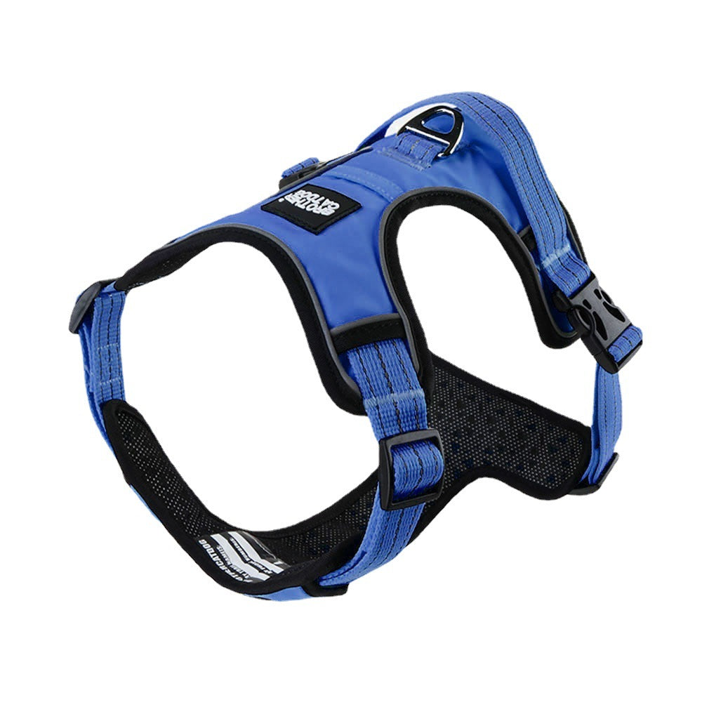 Reflective Breathable Vest Style Pet Rope Leash Safety Harness