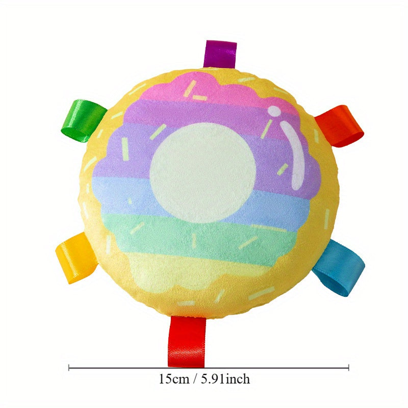 Pet Plush Flying Disc Bite-Resistant Outdoor Training Toy