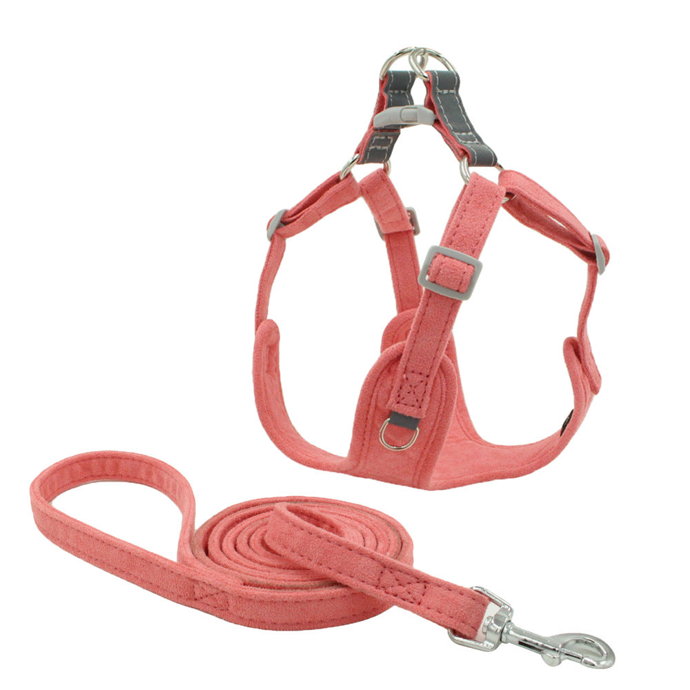 Reflective Breathable Vest Style Pet Rope Leash Safety Harness