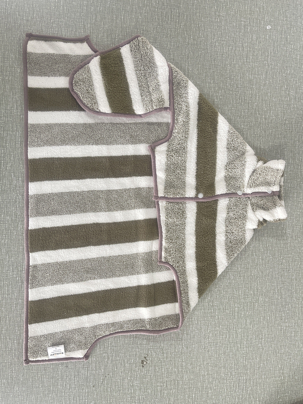 Pet Bath Robe Absorbent Towel Drying Apparel Wrap